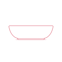 Objects Bowls Felt Fat Spice Bowl Tracing Svg Vector, Free Vectors File